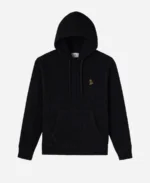 OVO Jersey Lined Waffle Black Hoodie