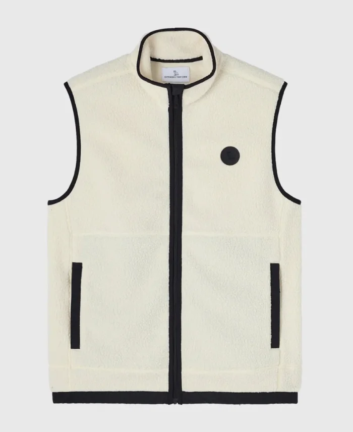 OVO Sherpa Fleece Off White Vest