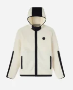 OVO Sherpa Fleece White Hoodie