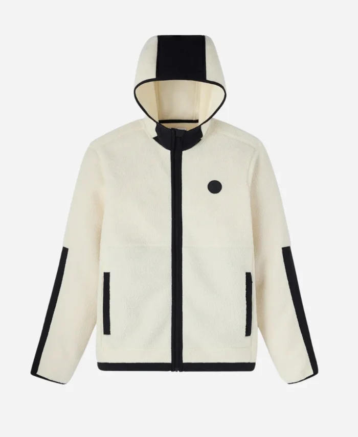 OVO Sherpa Fleece White Hoodie