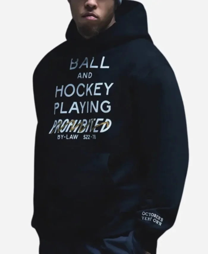 OVO Sherwood Street Hockey Black Hoodie