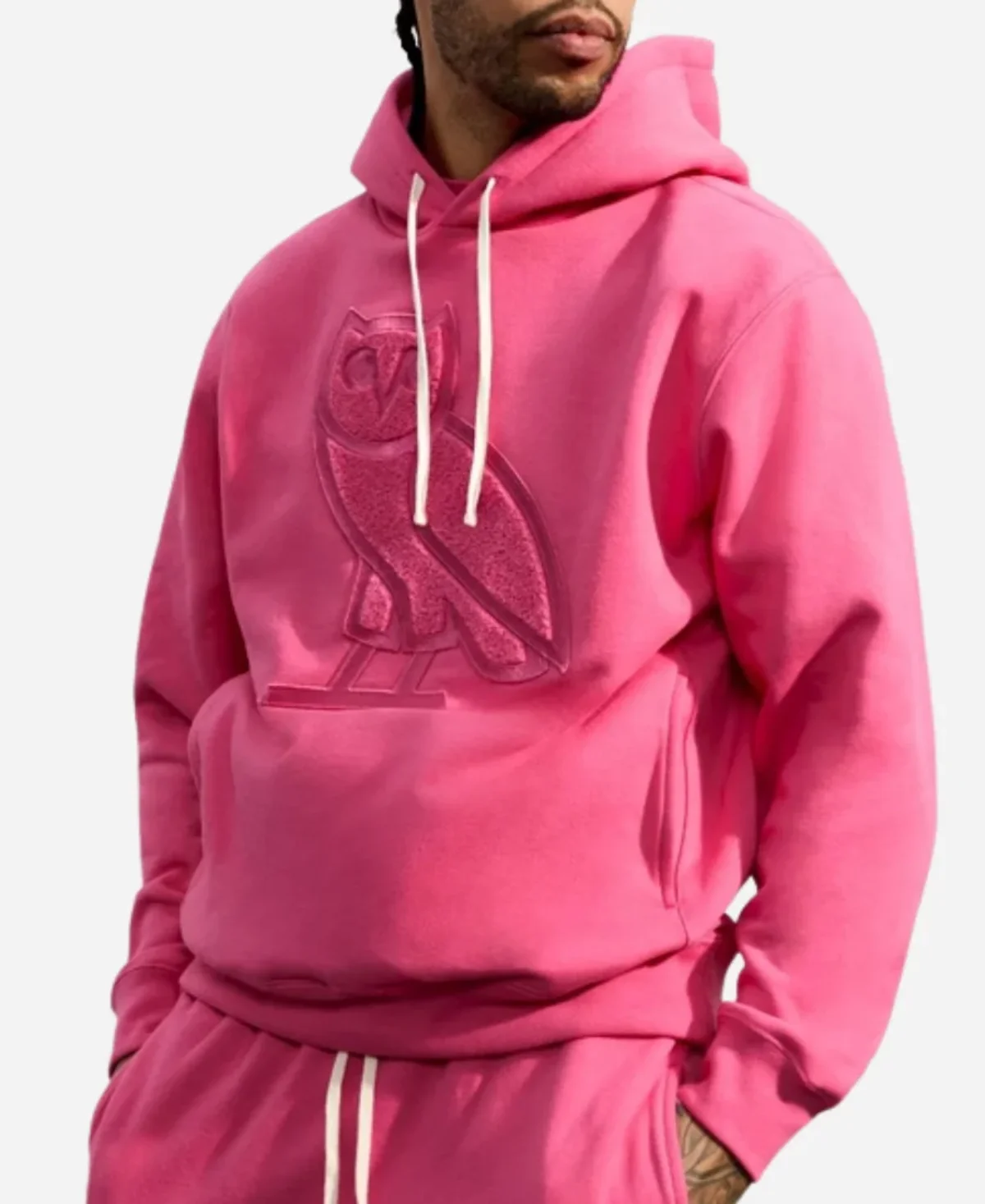 OVO Valentine Pink Hoodie | OVO Valentine Pullover Hoodie