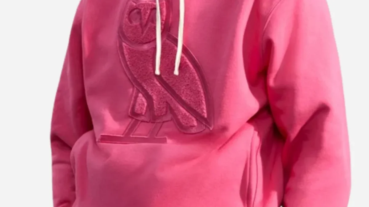OVO Valentine Pink Hoodie | OVO Valentine Pullover Hoodie
