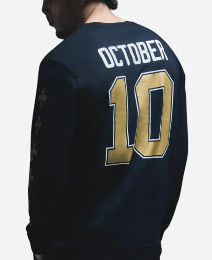 OVO X Sherwood Pom Pom Long Sleeve T Shirt