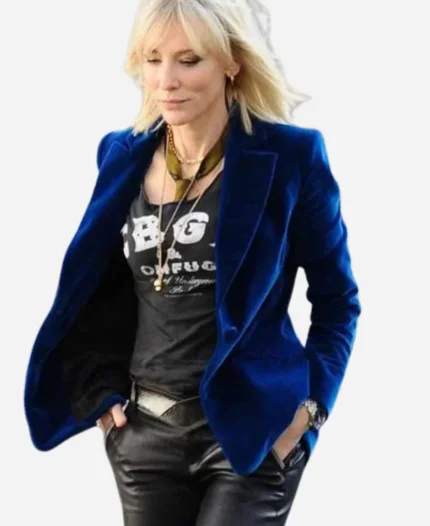 Ocean's 8 Cate Blanchett Blue Jacket