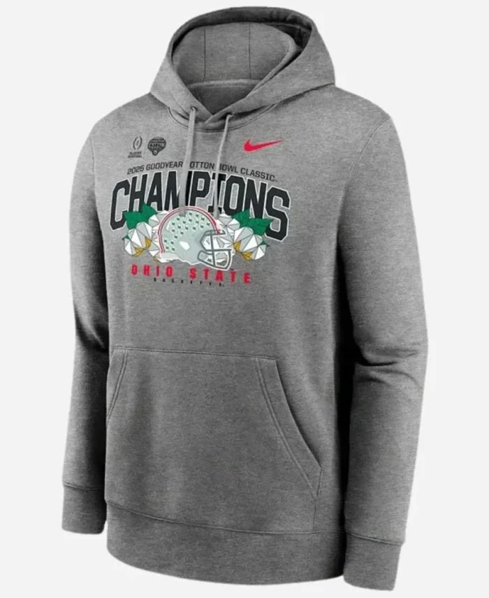 Ohio State Buckeyes 2025 Semifinal Bowl Champions Club Pullover Hoodie