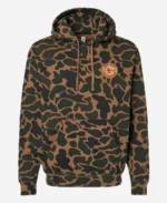 Old Row Outdoors Duck Circle Camo Pullover Hoodie For Unisex