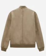 Only Murders In The Building Gerald Caesar Suede Bomber Jacket