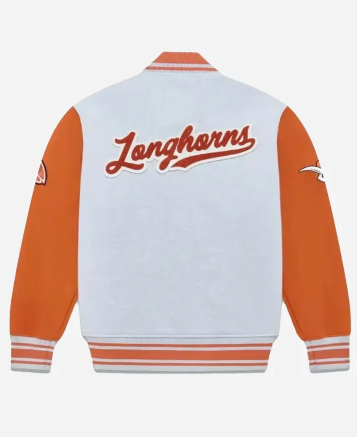 Ovo x NCAA Texas Longhorns Varsity Letterman Jacket