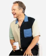 Peter Sarsgaard The Today Show Colorblock Shirt