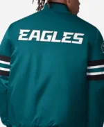 Philadelphia Eagles Midnight Green Scout I Varsity Jacket For Sale