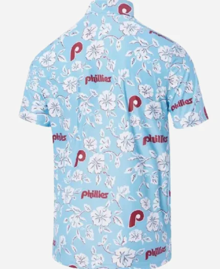 Philadelphia Phillies Reyn Spooner Blue Button-Up Shirt For Sale