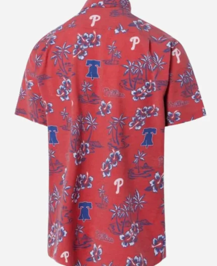 Philadelphia Phillies Reyn Spooner Red Button-Up Shirt For Sale