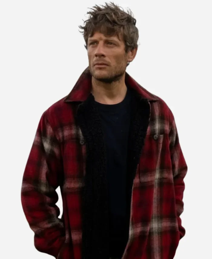 Playing Nice 2025 James Norton Red Shirt