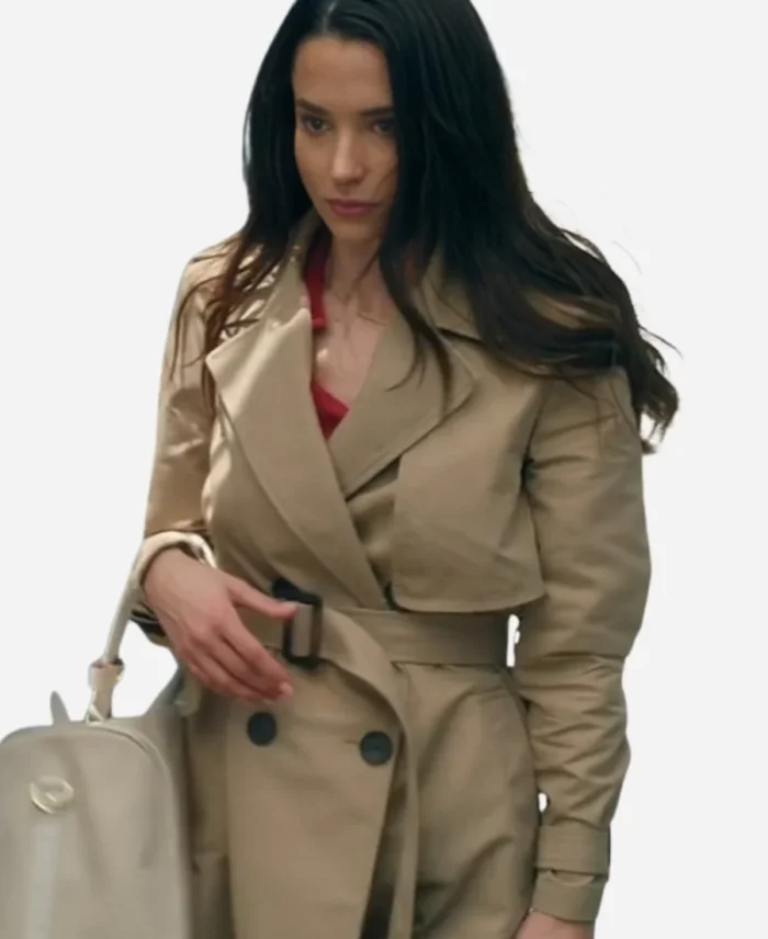 Polar Opposites 2025 Rhiannon Fish Beige Trench Coat