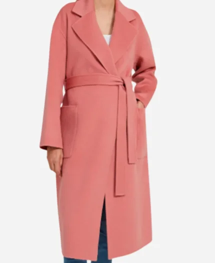 Priscilla Women’s Pink Wool Coat