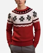 Quinten Tv Series Lopez vs Lopez S03 Matt Shively Christmas Maroon Sweater
