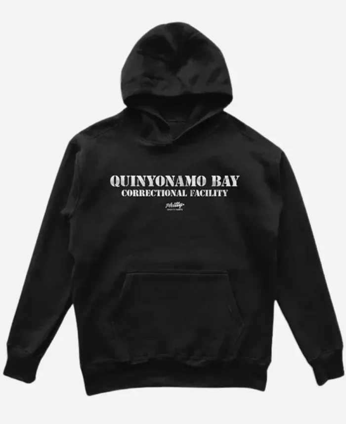 Quinyonamo Bay Jason Kelce Black Hoodie