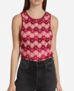 Rachel Marsh Unstable S02 Floral Crochet Tank Top