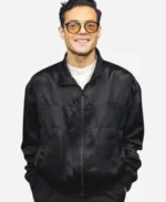 Rami Malek The Amateur 2025 Black Jacket