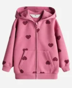 River Blossom Tv Series Poppas House 2024 Maya Pink Heart Hoodie