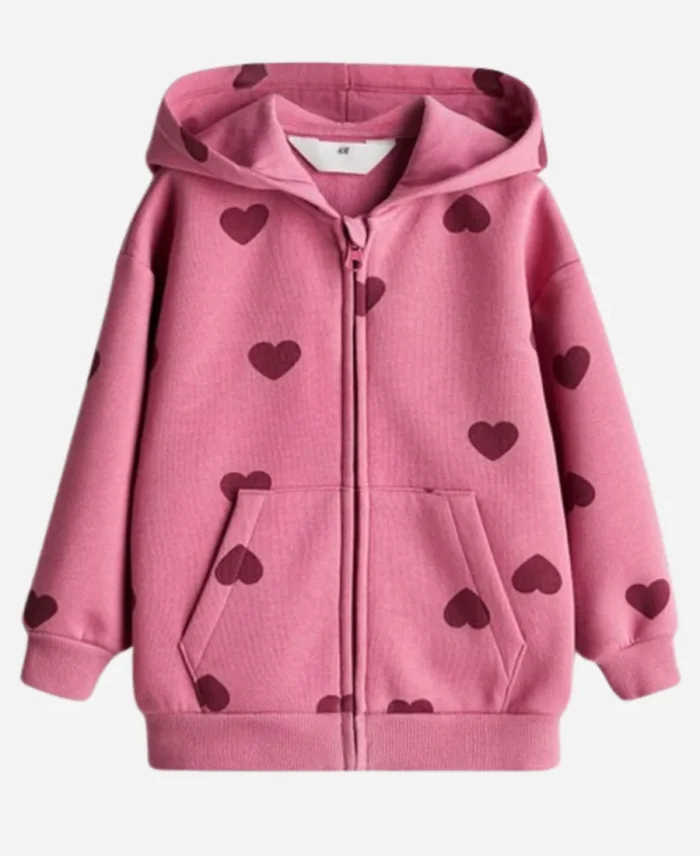 River Blossom Tv Series Poppas House 2024 Maya Pink Heart Hoodie