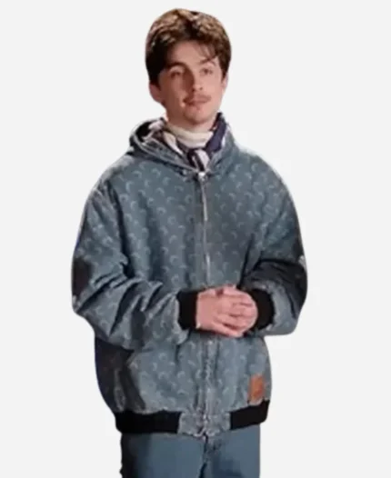 SNL New York City Timothee Chalamet Blue Jacket