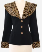 Sabrina Carpenter NYC Leopard Print Blazer