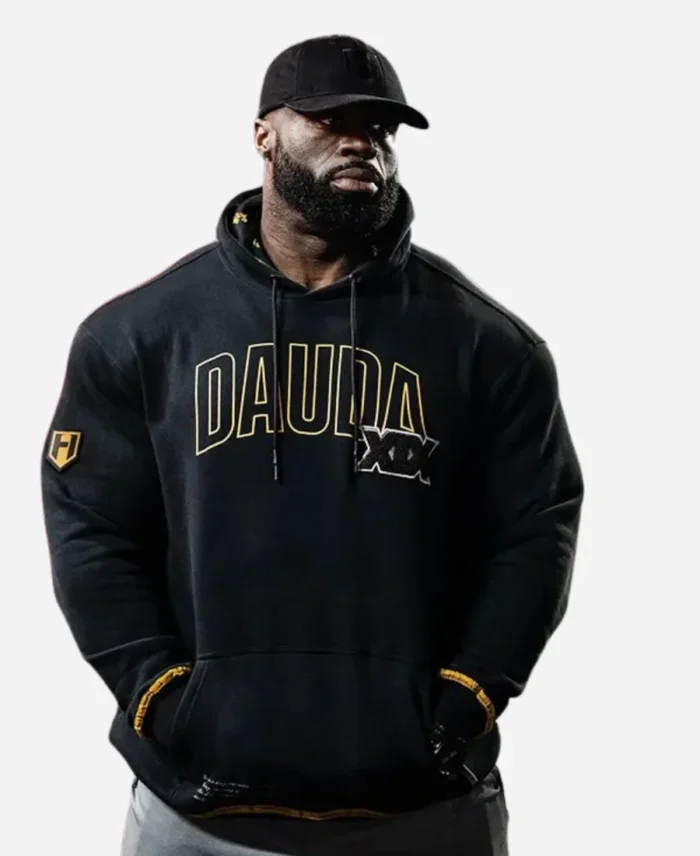 Samson Dauda Champion Black Hoodie