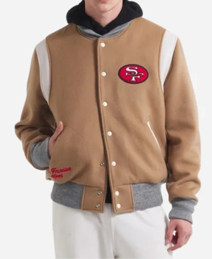 San Francisco 49ers x Todd Snyder Varsity Jacket