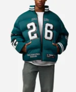 Saquon Barkley Eagles Off Season Puffer Jacket