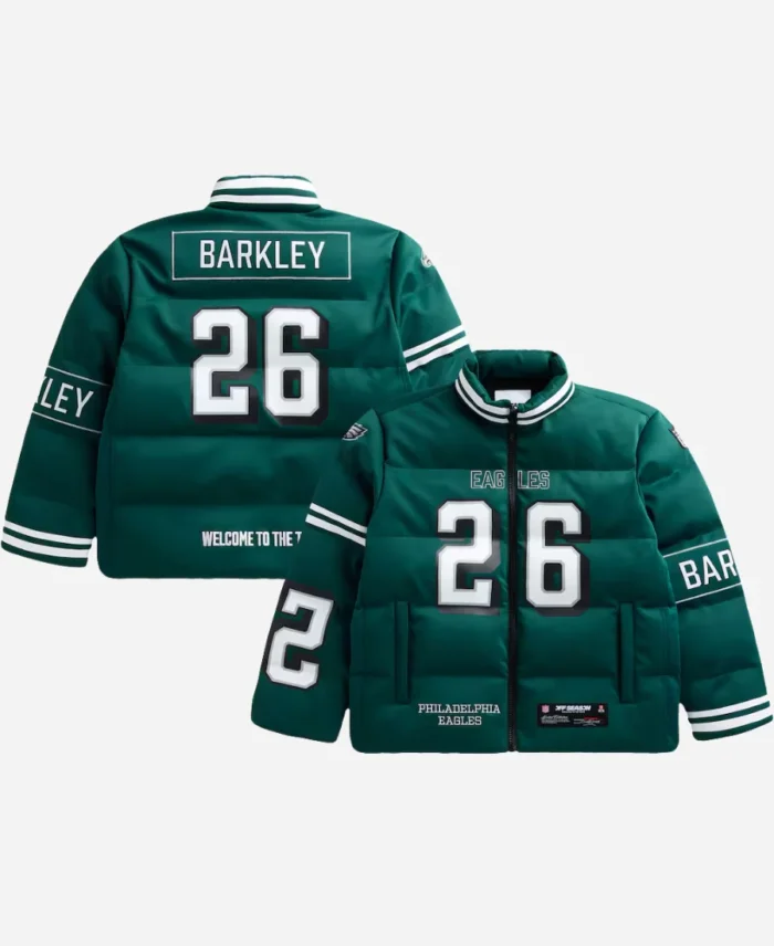 Saquon Barkley Philadelphia Eagles Off Season Puffer Jacket