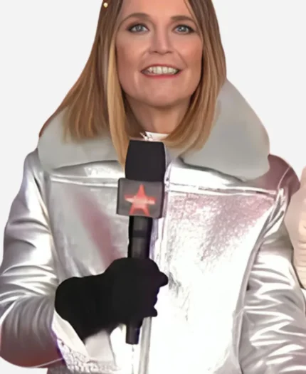 Savannah Guthrie The Today Show Silver Jacket