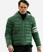 Scott Parker Sky Bet Championship Green Puufer Jacket