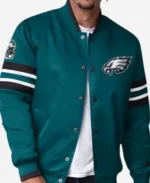 Scout I Philadelphia Eagles Midnight Varsity Jacket