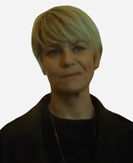 Selma Furies 2024 Tv Series Marina Foïs Cotton Cropped Jacket