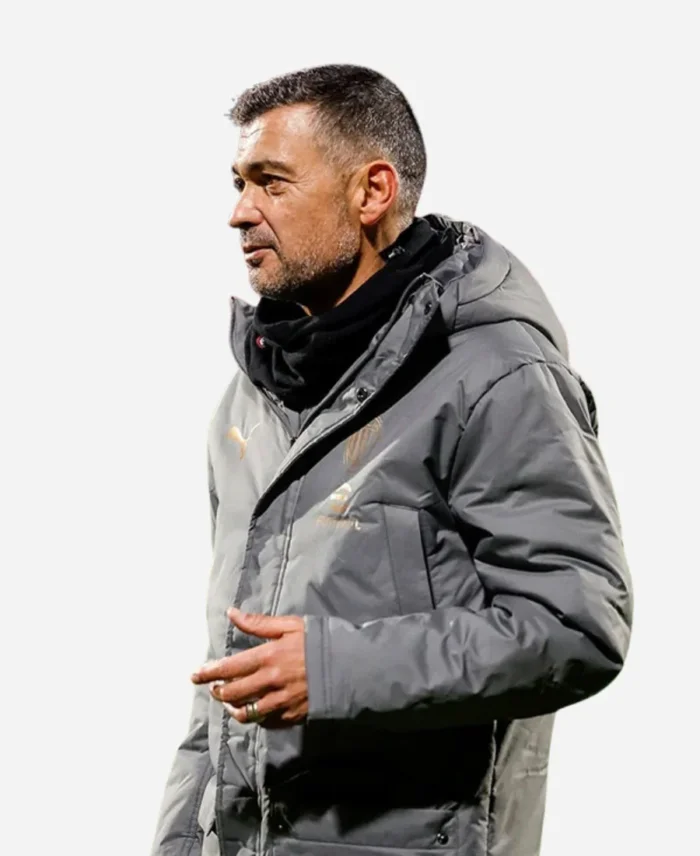 Sergio Conceicao AC Milan Training Puffer Coat