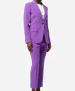 Shanola Hampton Tv Series Found Season 02 Gabi Mosely Purple Suit