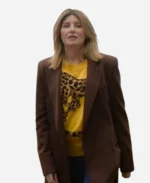 Sharon Horgan Bad Sisters S2 Brown Coat