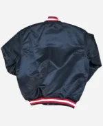 Starter 80’s University of Louisville Cardinals Full-Snap Black Satin Jacket For Sale