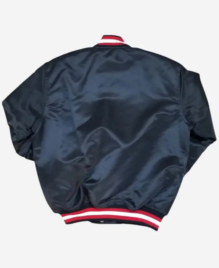 Starter 80’s University of Louisville Cardinals Full-Snap Black Satin Jacket For Sale