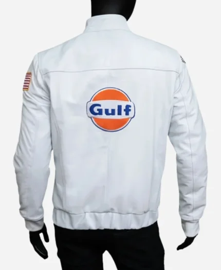 Steve McQueen Grand Prix Leather Jacket