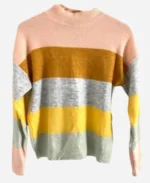 TV-Series The Sex Lives Of College Girls Season 03 Color-Block Striped Sweater