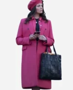 Taylor Cole A Reason for the Season Pink Coat