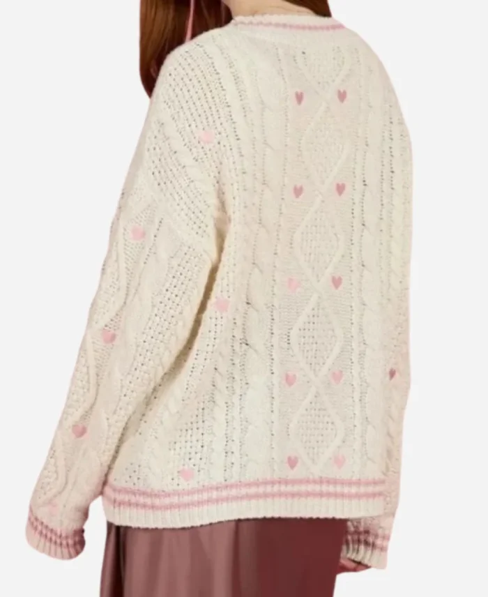 Taylor Swift Lover Album Knit Cardigan For Women's