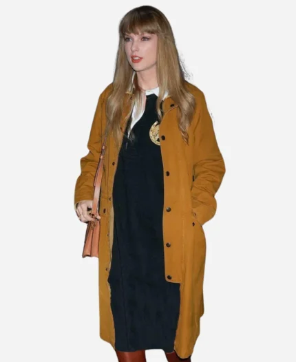 Taylor Swift Mustard Coat