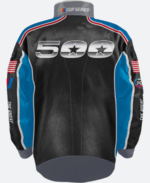 The-Great-America-Race-2024-Daytona-500-Racing-Leather-Jacket-Back