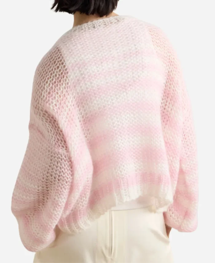 The Real Housewives Of SLC Mary Cosby Pink Mohair Sweater