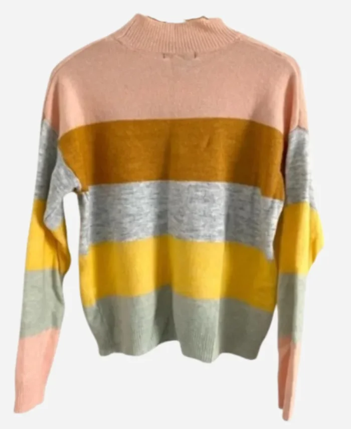 The Sex Lives Of College Girls S3 Color-Block Sweater