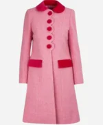 The Today Show 2025 Jenna Bush Hager Pink Coat